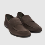 Antrasit Deri Makosen Ayakkabi